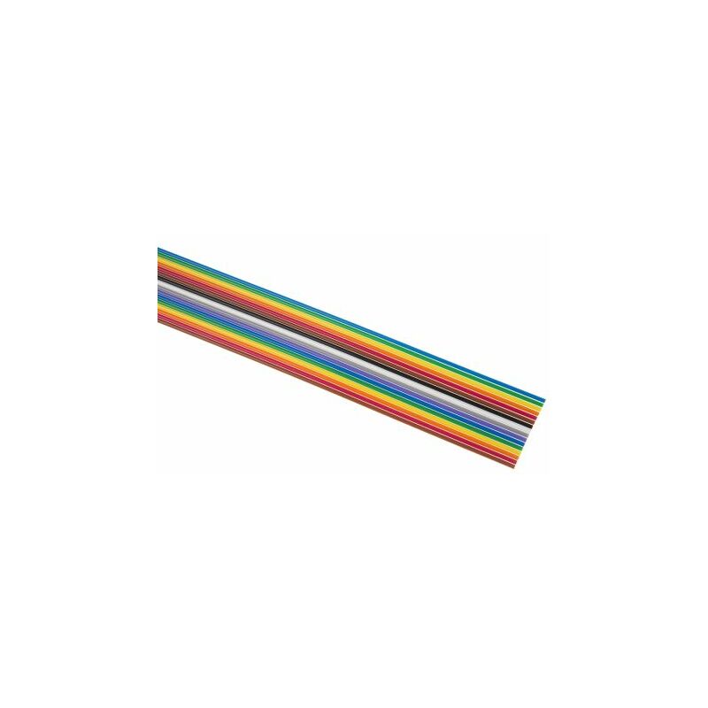 Sourcing Map Câble Plat 12 Broches 1.27mm - Connecteur FC-FC 30cm Pour Écran LED/DVD