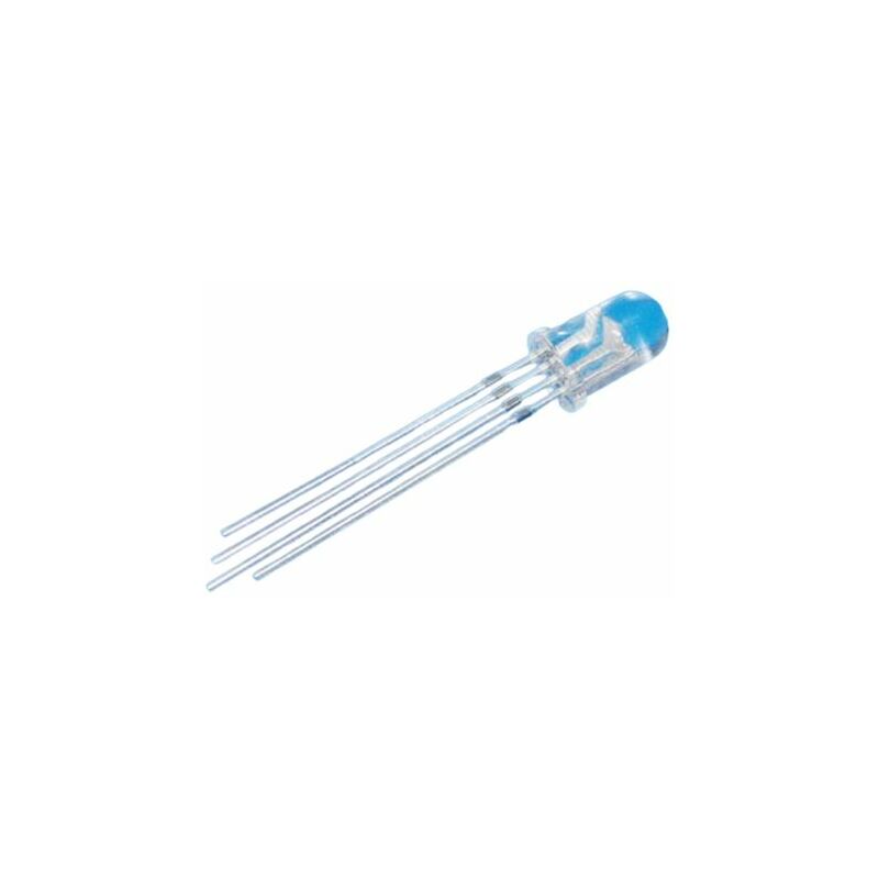 LED RGB, Traversant, 5 mm, 2,6  3,6 V