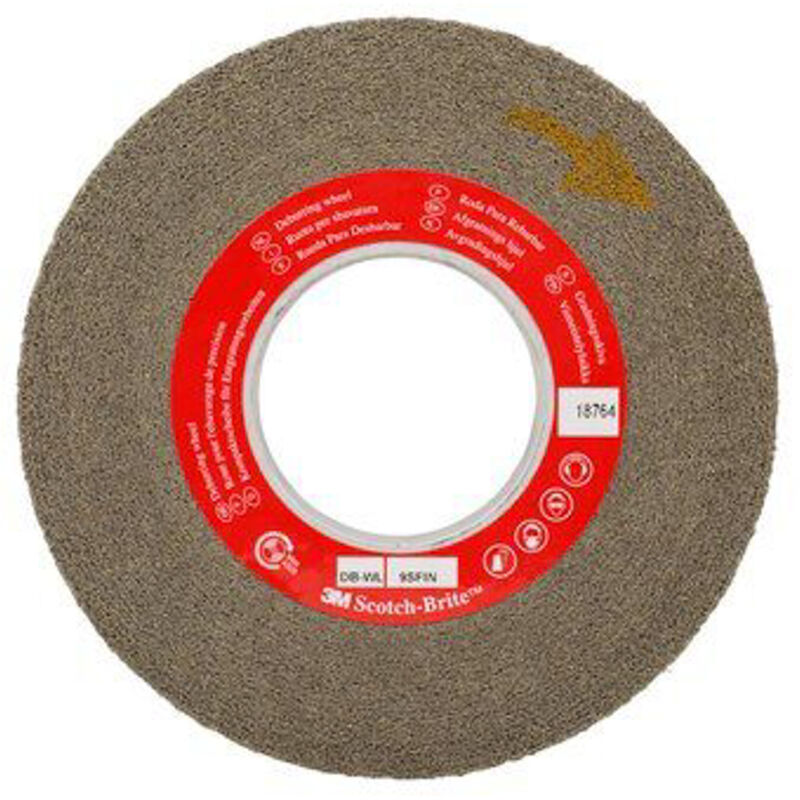 Meule Carbure De Silicium Vert Grain 80 – Diamètre 125 Mm, Ouverture 20 Mm, Pour Meuleuse D'angle - 4