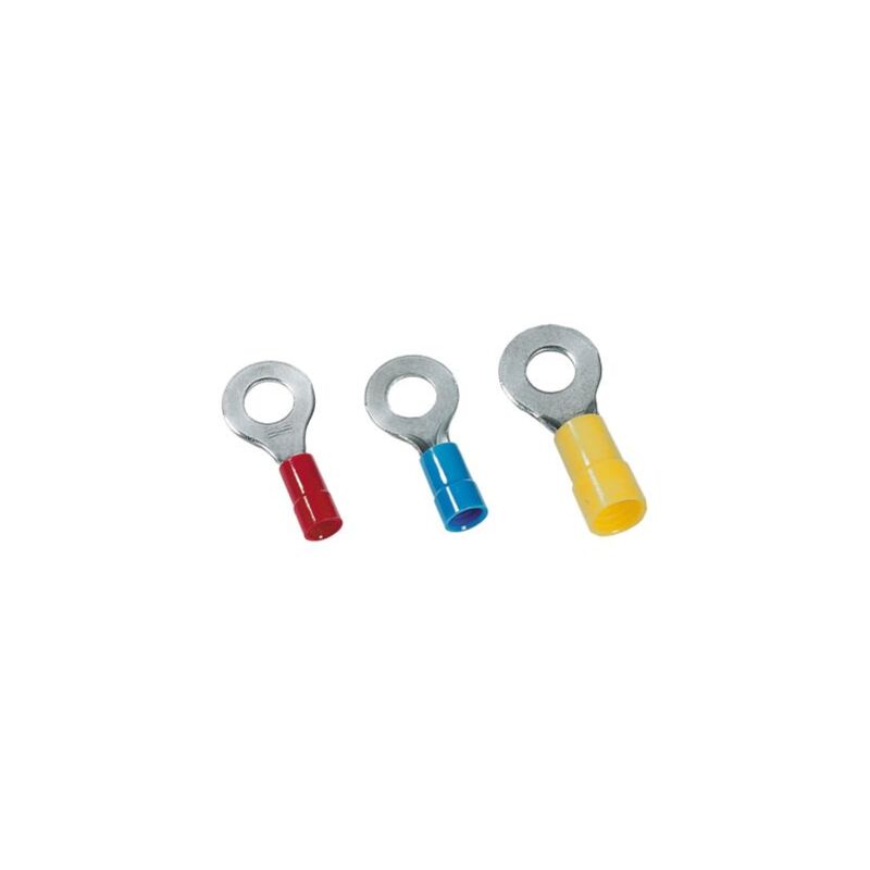 Anneau De Raccordement à Ressort 10mm² M8 Isolé – Pour Cosses De Câble