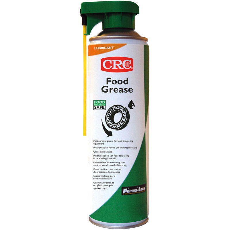 Lubrifiant CRC FOOD GREASE (FPS), Aérosol 650ml / 500ml, NSF ( Prix pour 1 )