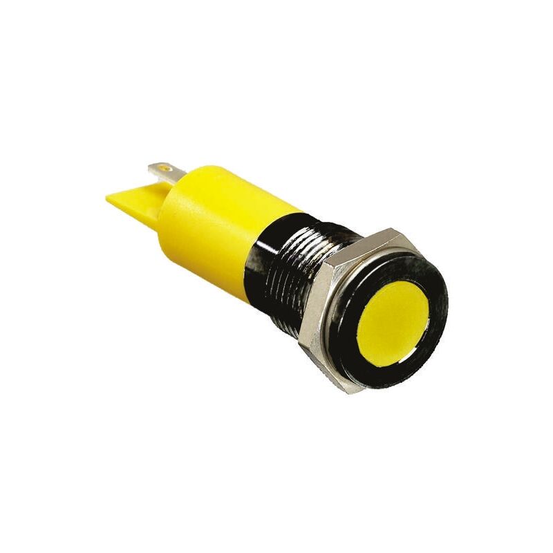 Voyant LED lumineux Blanc RS PRO, dia. 14mm, 220V c.a., IP67