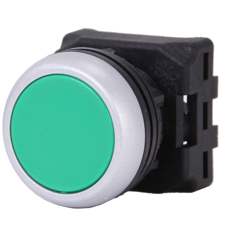 Boîte De Commande 1 Bouton Poussoir 22mm, Polyuréthane Jaune, Sécurité - Neuf, Réf. PB1-YLW
