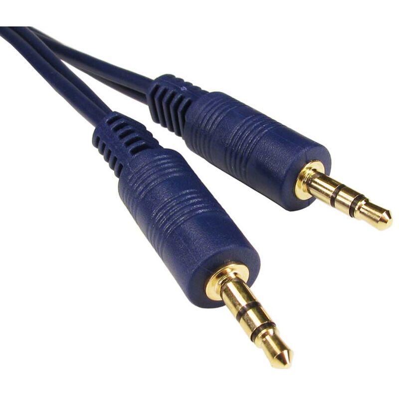 Câbles audio S-Vidéo vers 2-RCA - Prise mâle S-VHS 4 broches vers deux  connecteurs RCA mâles - Cordon d'extension répartiteur Y
