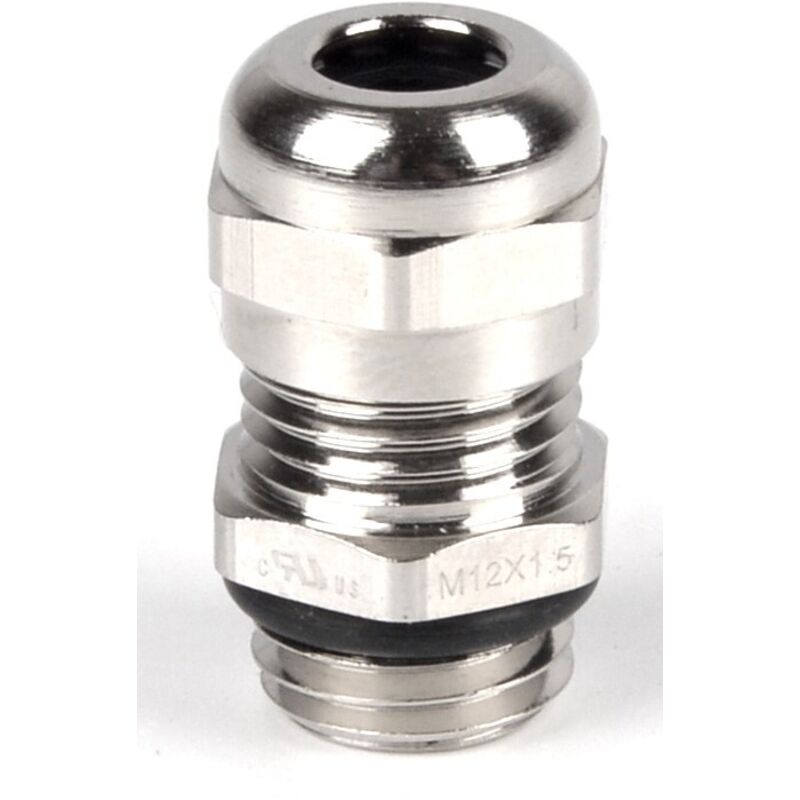 Presse-étoupe Laiton PG7 M12 étanche IP67 - Lot De 5 - Pour Câbles 6-12 Mm, Connexion électrique