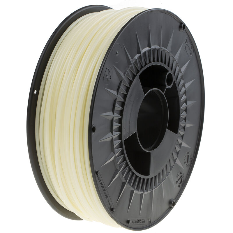 Filament pour imprimante 3D RS PRO, PLA, Ø 1.75mm, Vert/blanc