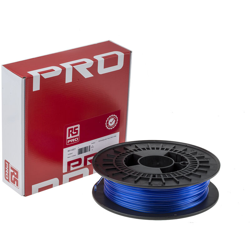 Filament pour imprimante 3D RS PRO, PC-ABS, Ø 2.85mm, Blanc, 500g