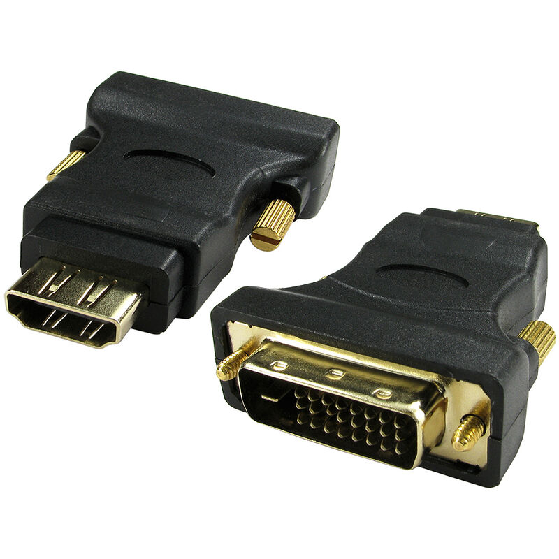 Adaptateur RS PRO Droit, DVI-D Mâle vers HDMI Femelle ( Prix pour 1 )