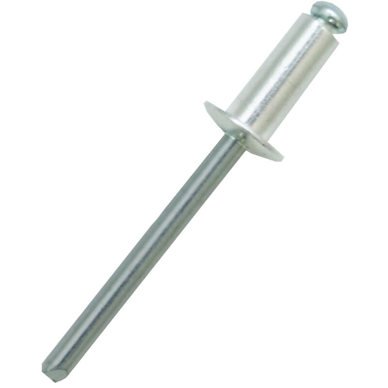 Rivet Aluminium Argent longueur 25mm diamètre 4.8mm ( Prix pour Sachet ...