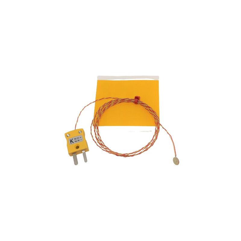 Ensemble De 8 Connecteurs Mini Pour Thermocouple Type K - Mâle/femelle - Résiste Jusqu'à 120°C - Pour Fils <20 AWG - Jaune