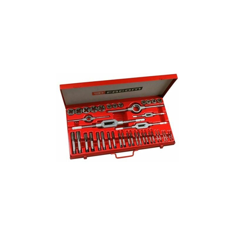 Jeu de tarauds et filières Facom 41 pièces, HSS ( Prix pour 1 )