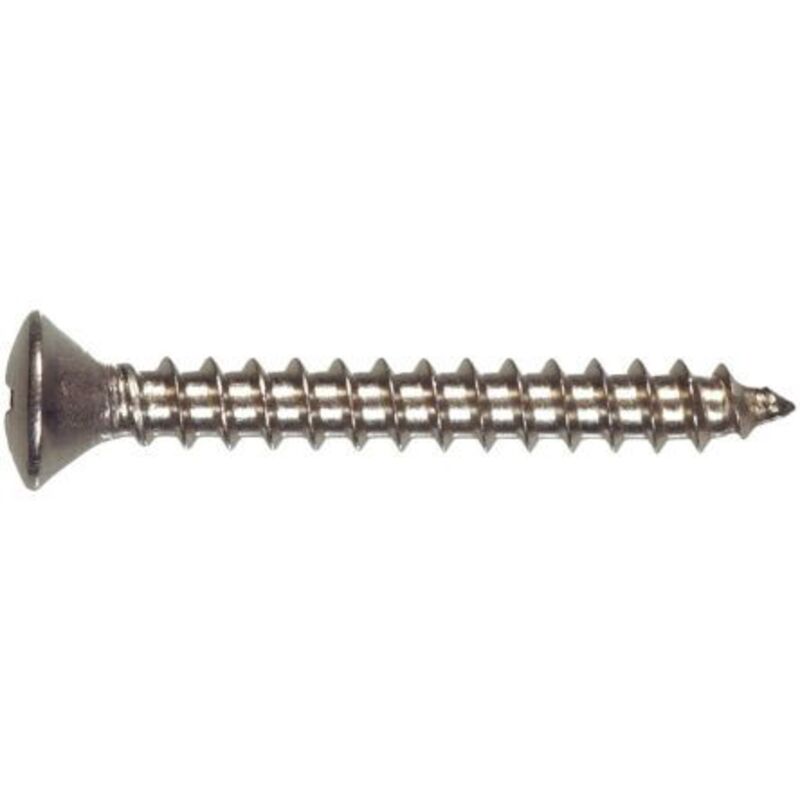 Vis à Tête Ovale Phillips Acier Inox 316 | #14 X 1-1/2 Pouce | Lot De 50 | Neuf Fastenere