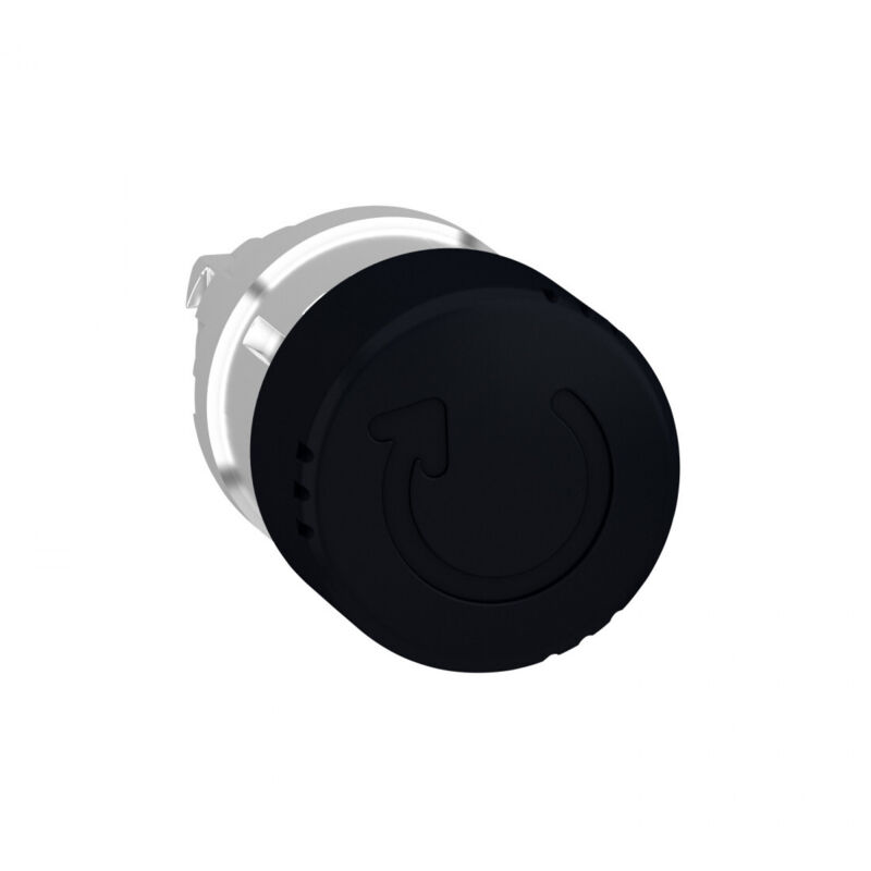 Tête de bouton-poussoir Schneider 40mm Noir