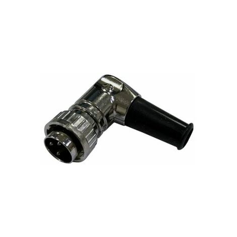 Connecteur DIN RS PRO, 3 contacts, Mâle, Montage sur câble ( Prix pour 1 )