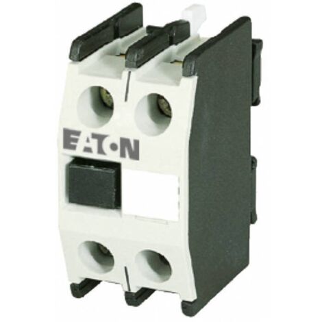 Contact auxiliaire Eaton Eaton Moeller 2 contacts 1 N/F + 1 N/O à vis ( Prix pour 1 )