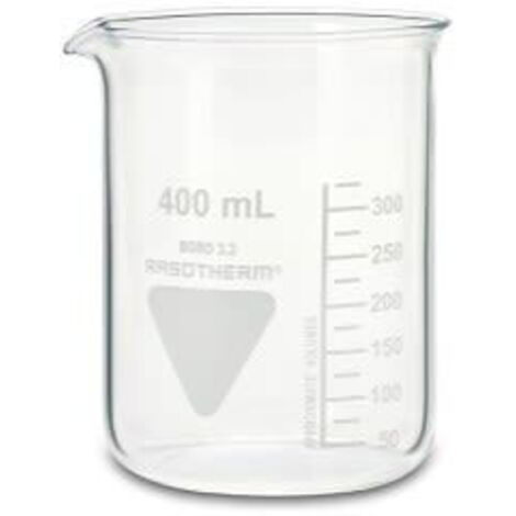 Lot De 10 Béchers En Verre Borosilicate 250 Ml - Pour Laboratoire, Enseignement Ou Usage Domestique