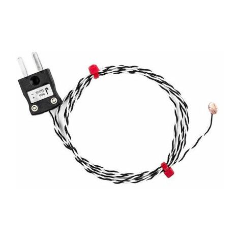 Thermocouple RS PRO type K, +200°C max à Fiche mâle miniature ( Prix pour 1 )