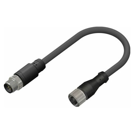 Elecbee Prise de Capteur M8 M12 Connecteur Étanche A codée