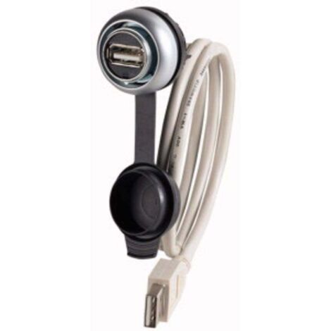 Connecteur USB 2.0 A Eaton, Montage avant, série Eaton Moeller ( Prix pour 1 ) (1/3)