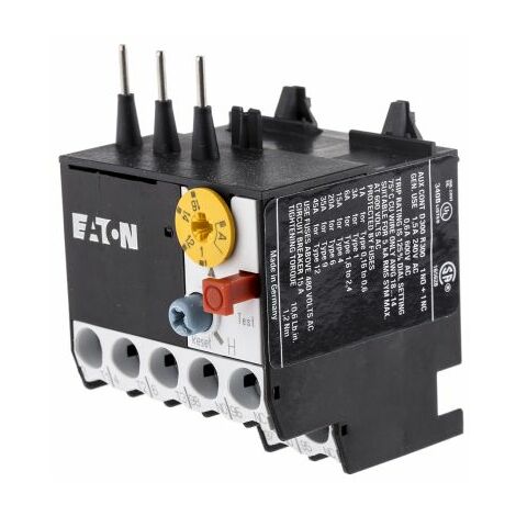 Relais de surcharge Eaton ZE, 1 NO + 1 NF, 1,6 A, 600 V c.a. ( Prix pour 1 )