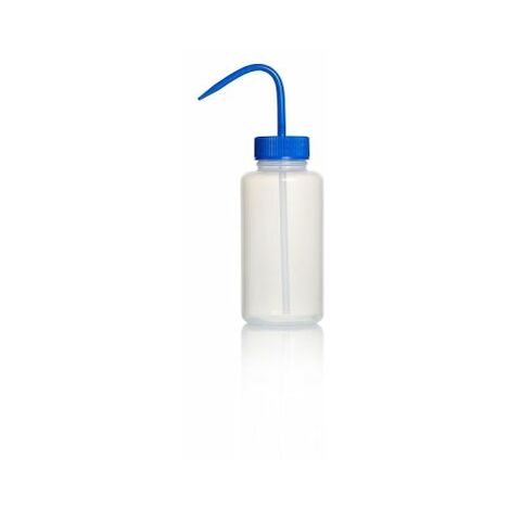 Bouteille de laboratoire RS PRO bouchon Blanc Non, 1L, en Polyéthylène basse densité, à Col Large ( Prix pour Paquet de 5 )