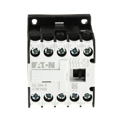 Contacteur Eaton série Eaton Moeller, 4 pôles , 4 N/O, 9 A, 24 V c.c., 4 kW ( Prix pour 1 ) (1/7)