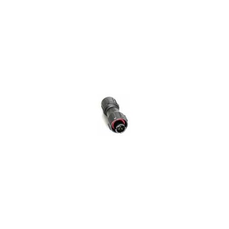 Connecteur circulaire RS PRO, Miniature 4 contacts, Montage sur câble,  raccordement A souder