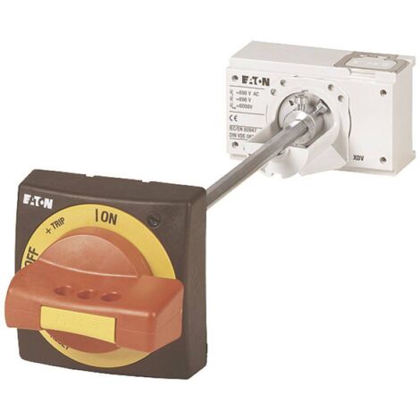 Commande Rotative Frontale INS 320 à 630 Poignée Rouge - 31053 - Schneider - 31053