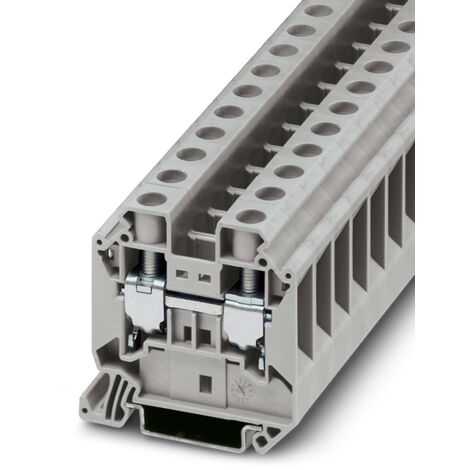 Bloc de jonction de traversée Phoenix Contact UT 16, 1.5 25mm², A visser, Gris ( Prix pour Paquet de 5 ) (1/2)