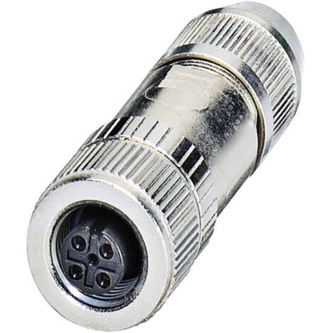 Connecteur circulaire Phoenix Contact série SACC, M12 5 contacts, Montage sur câble, raccordement Enfichable, vis ( Prix pour 1 ) (1/2)