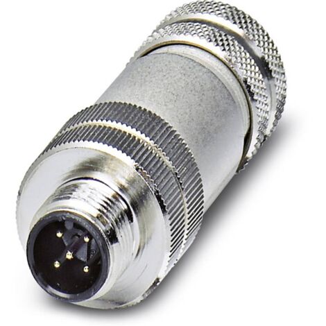 Connecteur circulaire Phoenix Contact série SACC, M12 5 contacts, Montage sur câble, raccordement A visser ( Prix pour 1 ) (1/3)