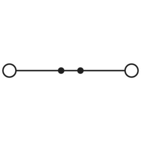 Bloc de jonction de traversée Phoenix Contact PT 2.5 RD, 2.5mm², Enfichable, Rouge (1/2)