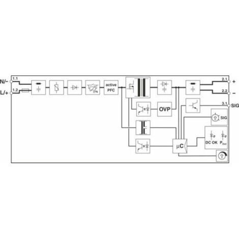 PHOENIX CONTACT 4055626156033 QUINT4-PS/2904597 ALIMENTATION 1AC/24DC/1.3/SC (1/2)