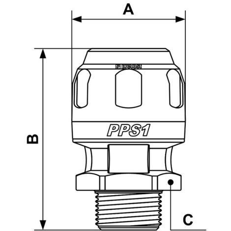 Raccord fileté PREVOST, filetage R 1, dia. 32mm ( Prix pour 1 )