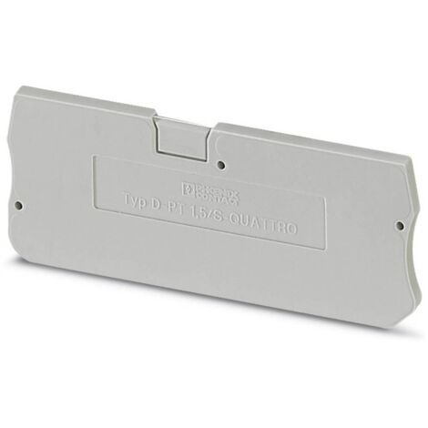 Couvercle Phoenix Contact, série D-PT pour Bloc de jonction ( Prix pour Paquet de 5 )