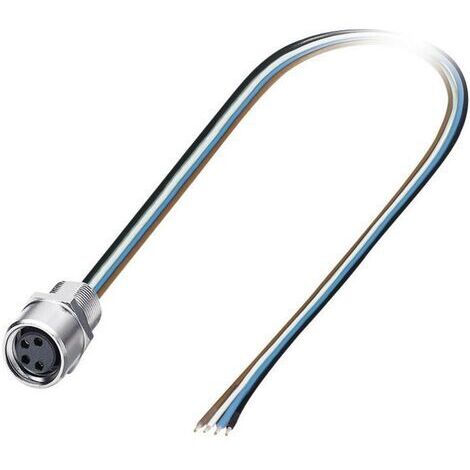 Câble d'actionneur Phoenix Contact 4 conducteurs , M12 Femelle, 500mm ( Prix pour 1 ) (1/4)