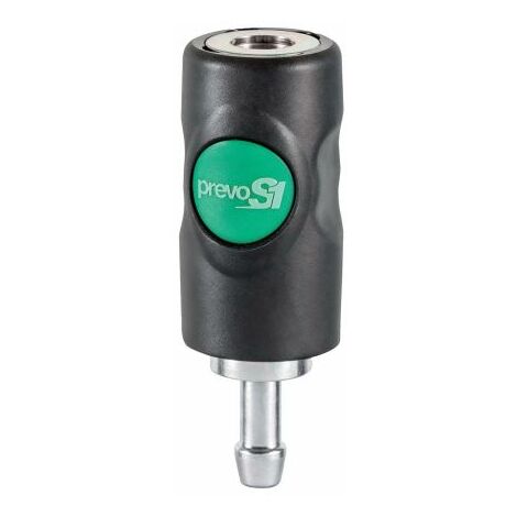 Raccord rapide de sécurité PREVOST, Tuyau cannelé 10mm Euro 7.2, Euro 7.4 en Corps Composite ( Prix pour 1 ) (1/2)