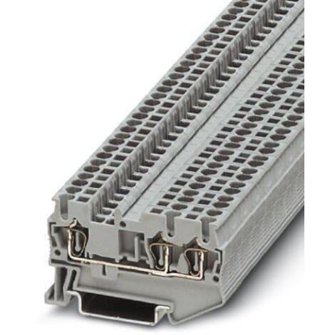 Bloc de jonction de traversée Phoenix Contact ST 2.5-TWIN, Gris ( Prix pour 1 ) (1/3)