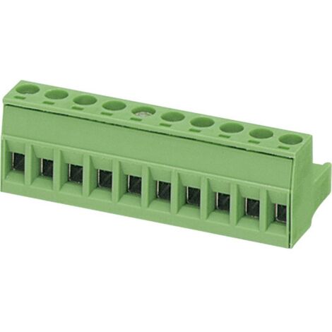 Bornier enfichable Phoenix Contact 10 contacts pas de 5.08mm série MSTB 2.5/10-5.08 (1/3)