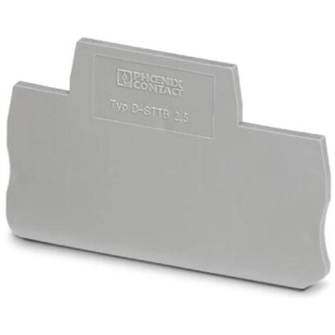 Couvercle Phoenix Contact, série D-STTB 2.5 pour Bloc de jonction ( Prix pour 1 ) (1/2)