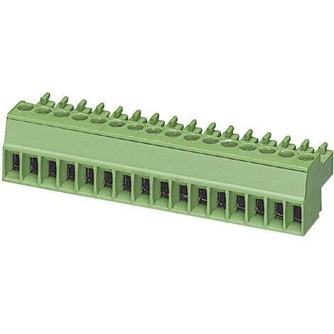 Embase CI Phoenix Contact 10 contacts 1 rangée(s) pas de 3.5mm série MC 1.5/10-ST-3.5 ( Prix pour 1 ) (1/2)