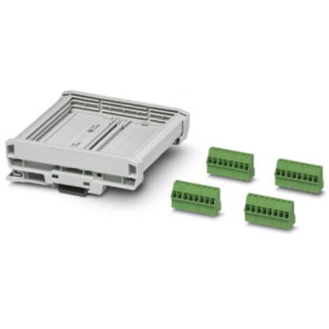 Kit de boîtier rail DIN Phoenix Contact UM-BASIC, Dimensions 127.8 x 120 x 40mm ( Prix pour 1 ) (1/3)