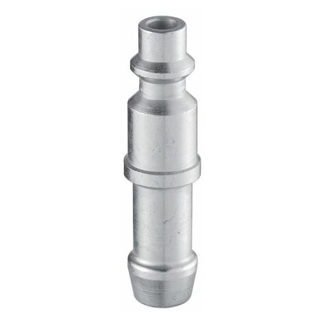 Embout pour raccords rapides pneumatiques PREVOST, Tuyau cannelé 6mm ISO B6 en Acier traité ( Prix pour Sachet de 2 ) (1/2)