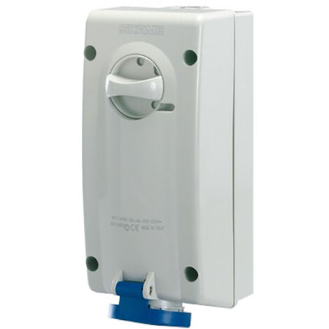 Prise Industrielle Interverrouillée CEE Palazzoli 2P E 16A 230V IP55