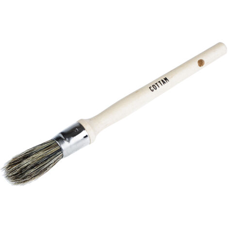 Pinceau RS PRO, taille: Fin, Forme Ronde, Dia. 12mm ( Prix pour Paquet de 10 ) (1/2)
