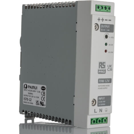 Transformateur 230V à 12V DC 10A Transformateur Rail DIN 12V/24V Transformateur 230V à 12V DC 10A Transformateur Rail DIN 12V/24V