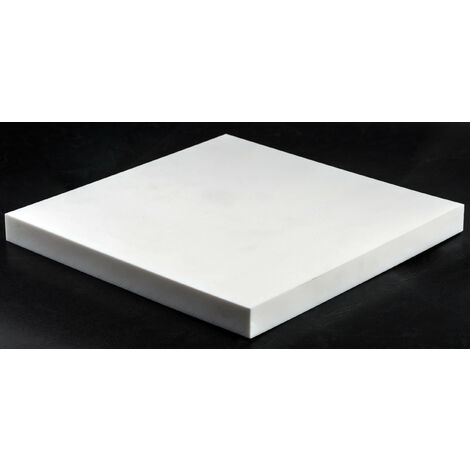 Plaque PTFE RS PRO Blanc, 300mm x 300mm x 25mm ( Prix pour 1 Lot )