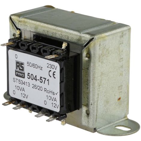 Electricité & circuits électriques: Transformateur 220V / 6-12V - 100VA