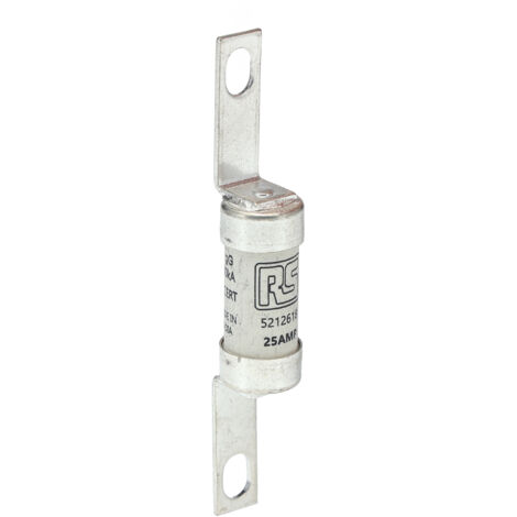 Fusible standard Britannique RS PRO A2, 25A, gG 550V c.a.