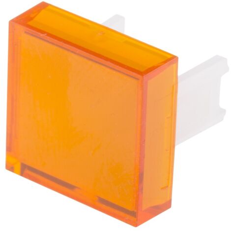 Lentille Orange de forme carrée pour Série SD16 ( Prix pour 1 ) (1/2)
